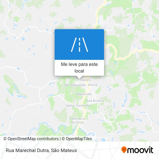Rua Marechal Dutra mapa
