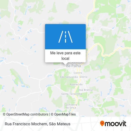 Rua Francisco Mochem mapa