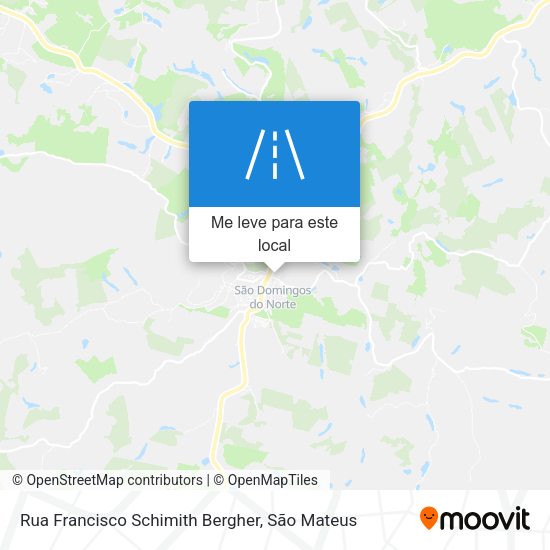 Rua Francisco Schimith Bergher mapa