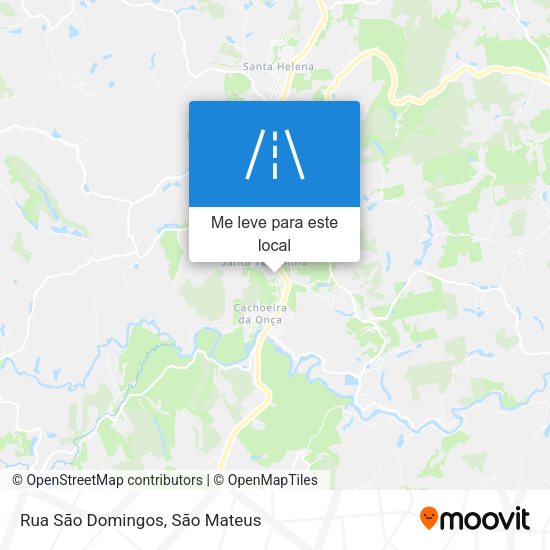 Rua São Domingos mapa