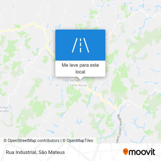 Rua Industrial mapa