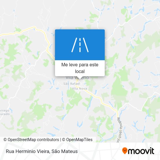 Rua Herminio Vieira mapa