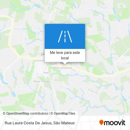Rua Laura Costa De Jesus mapa