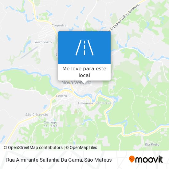 Rua Almirante Salfanha Da Gama mapa