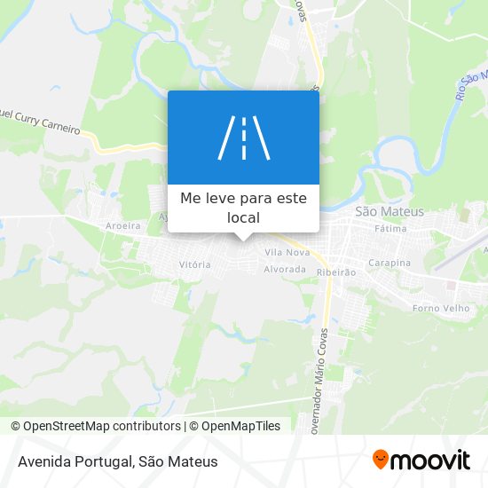 Avenida Portugal mapa