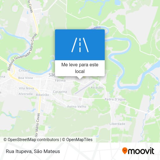 Rua Itupeva mapa