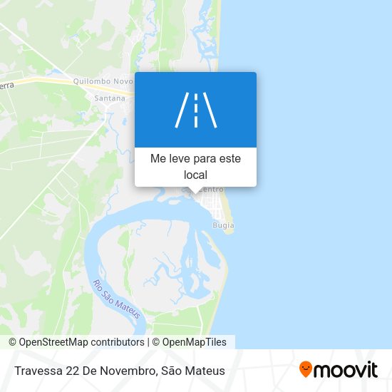 Travessa 22 De Novembro mapa