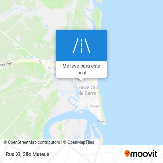Rua XI mapa