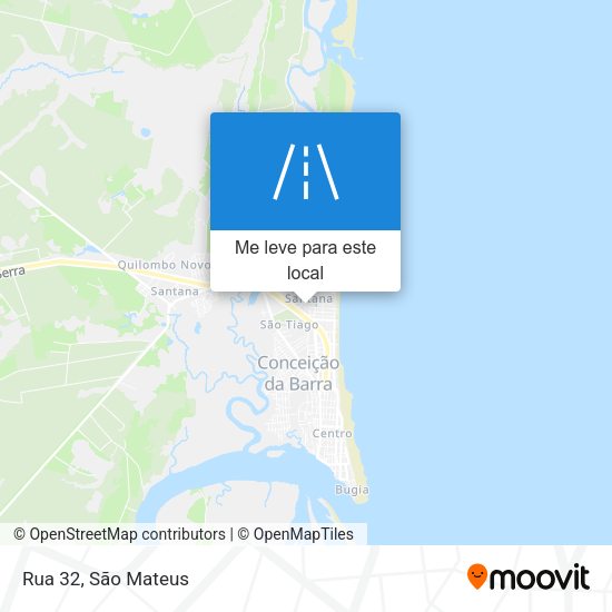 Rua 32 mapa