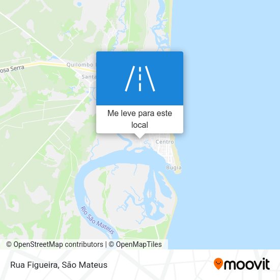 Rua Figueira mapa