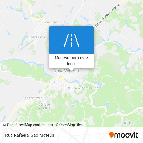 Rua Rafaela mapa