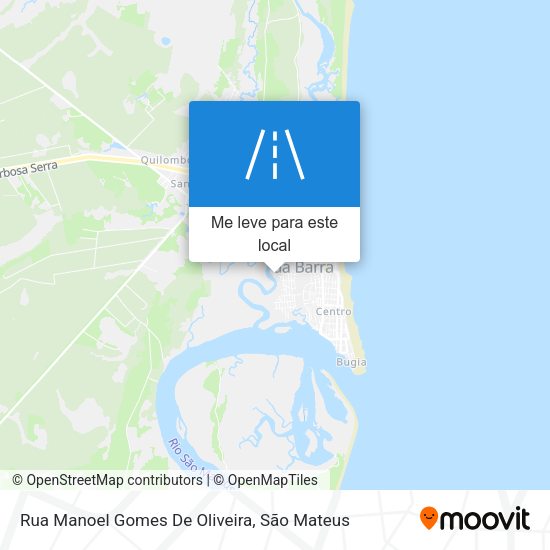 Rua Manoel Gomes De Oliveira mapa
