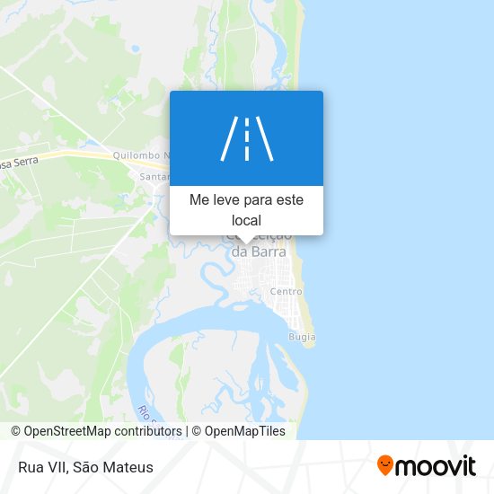 Rua VII mapa