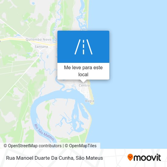 Rua Manoel Duarte Da Cunha mapa