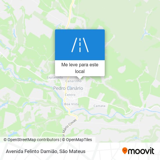 Avenida Felinto Damião mapa