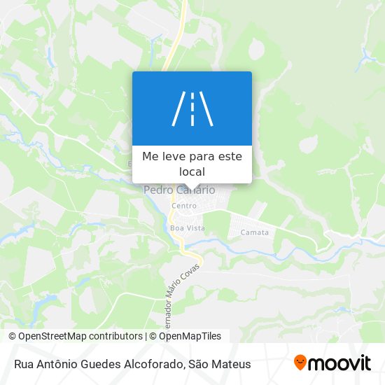 Rua Antônio Guedes Alcoforado mapa