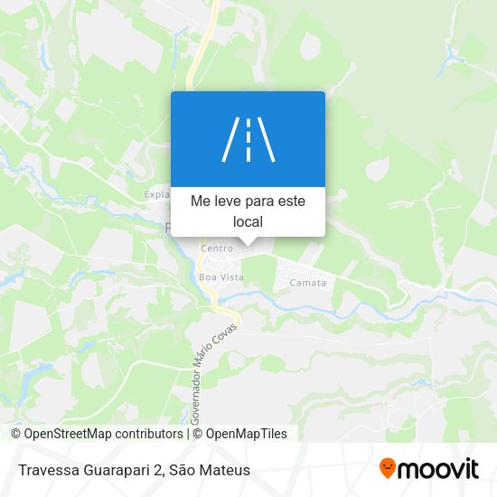 Travessa Guarapari 2 mapa