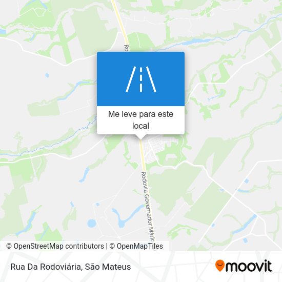 Rua Da Rodoviária mapa