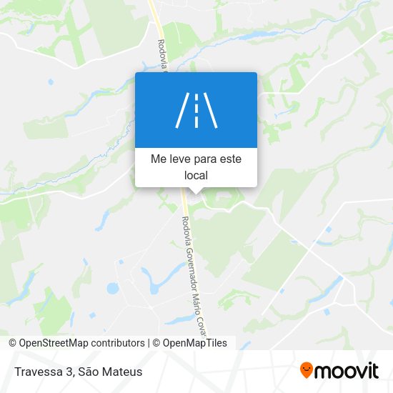 Travessa 3 mapa