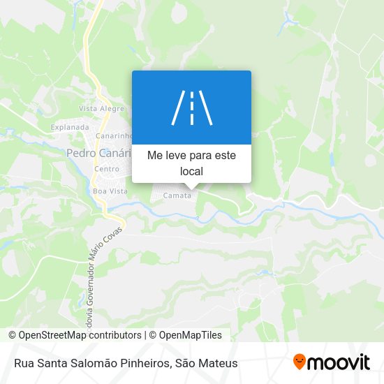 Rua Santa Salomão Pinheiros mapa