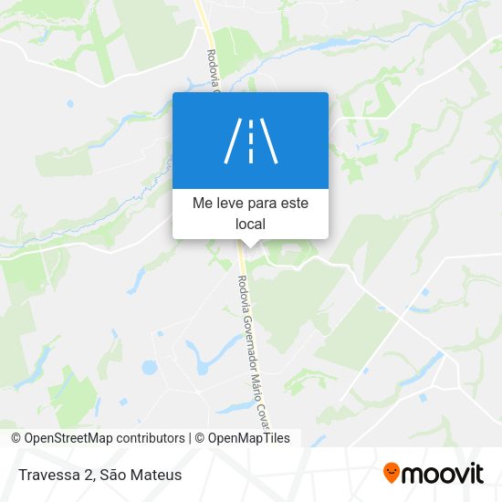 Travessa 2 mapa