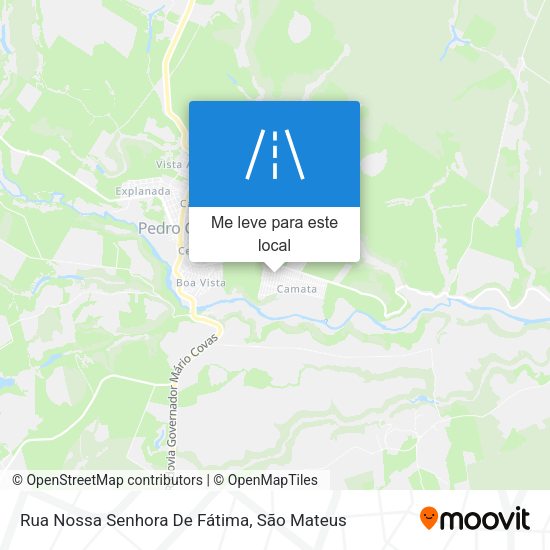 Rua Nossa Senhora De Fátima mapa