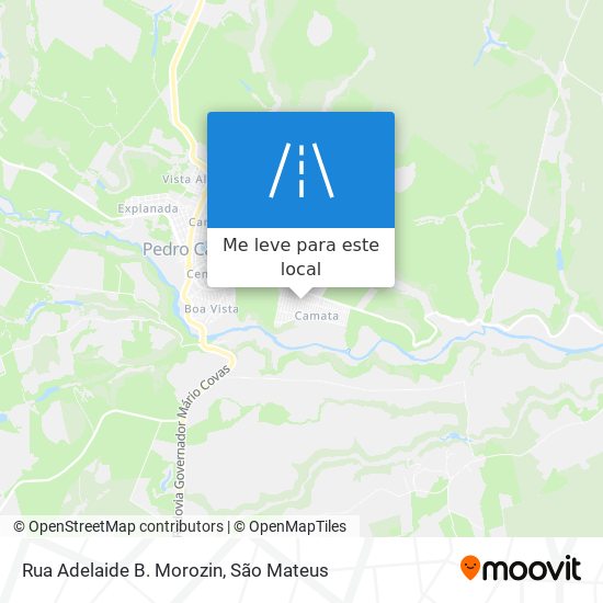 Rua Adelaide B. Morozin mapa