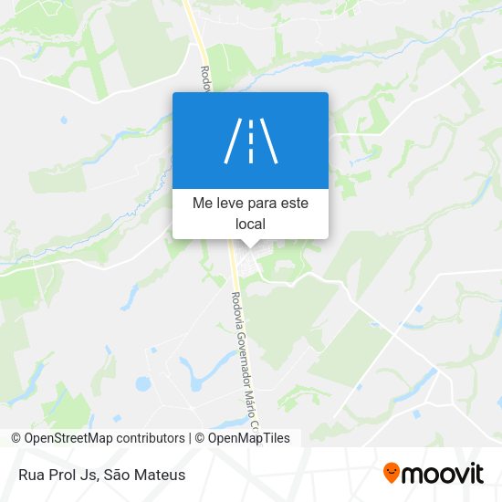 Rua Prol Js mapa