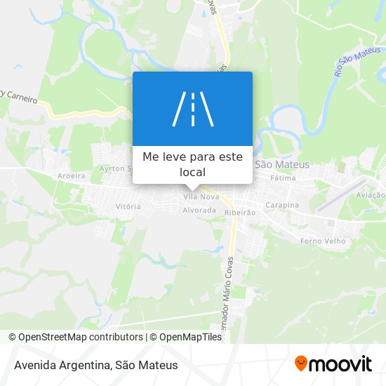 Avenida Argentina mapa
