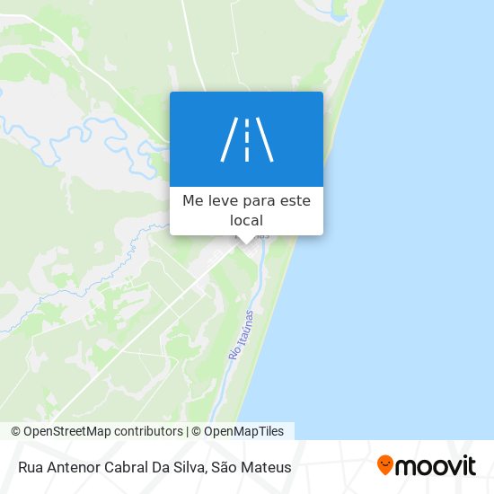 Rua Antenor Cabral Da Silva mapa