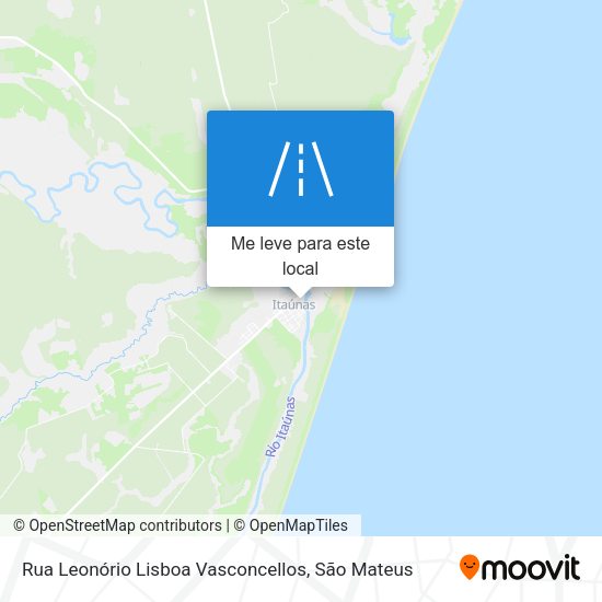 Rua Leonório Lisboa Vasconcellos mapa