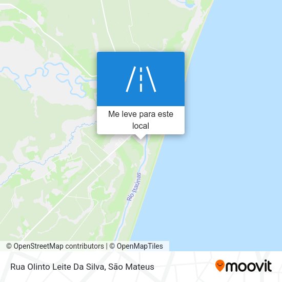 Rua Olinto Leite Da Silva mapa