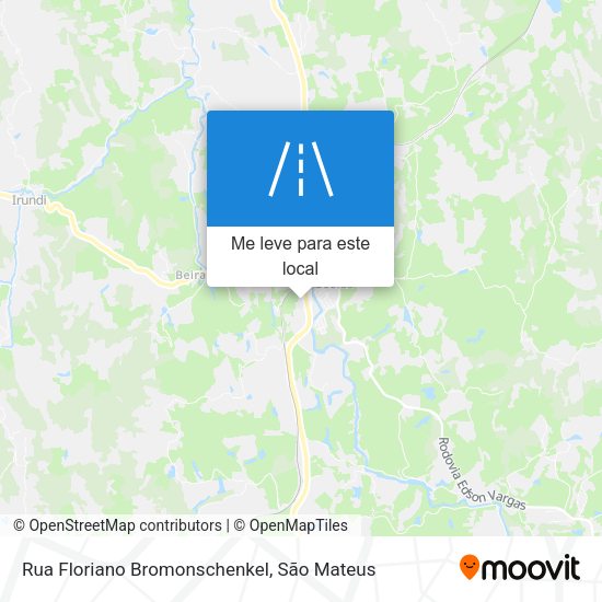 Rua Floriano Bromonschenkel mapa