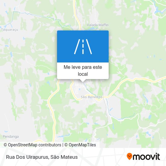 Rua Dos Uirapurus mapa