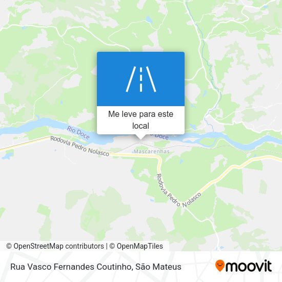 Rua Vasco Fernandes Coutinho mapa
