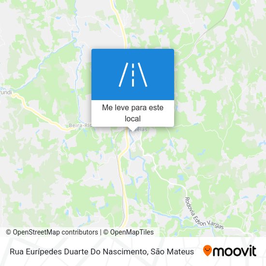 Rua Eurípedes Duarte Do Nascimento mapa