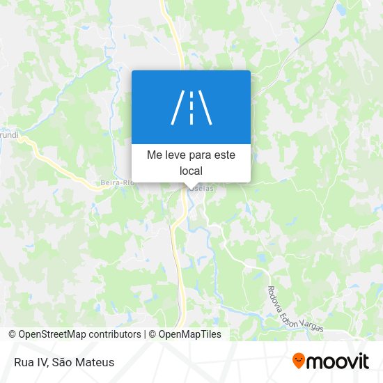 Rua IV mapa