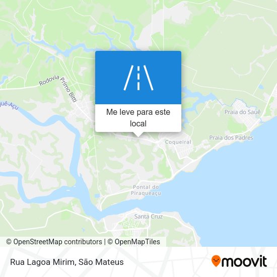 Rua Lagoa Mirim mapa