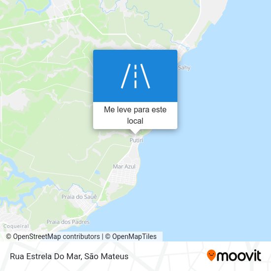 Rua Estrela Do Mar mapa