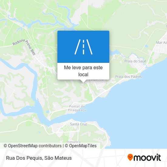 Rua Dos Pequis mapa