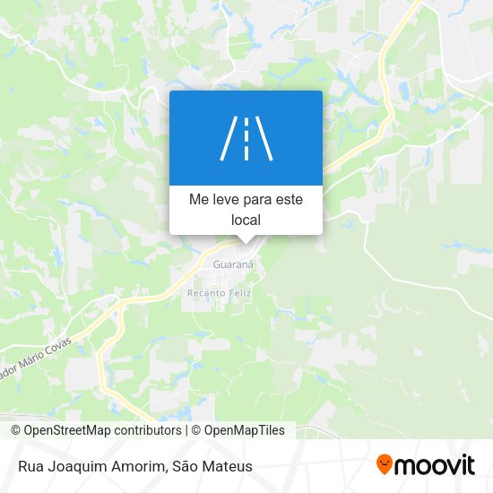 Rua Joaquim Amorim mapa