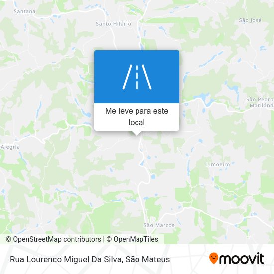 Rua Lourenco Miguel Da Silva mapa