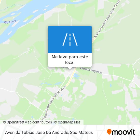 Avenida Tobias Jose De Andrade mapa