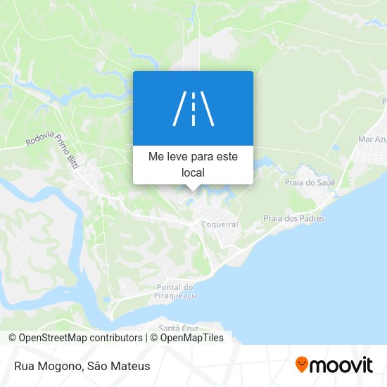 Rua Mogono mapa