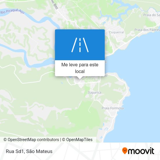 Rua Sd1 mapa
