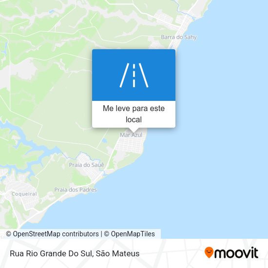 Rua Rio Grande Do Sul mapa