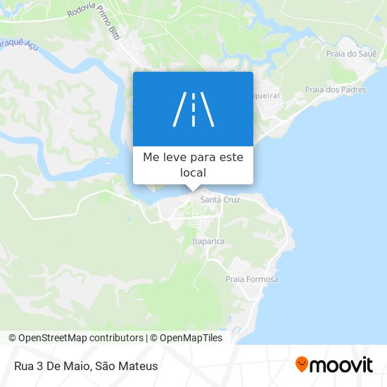 Rua 3 De Maio mapa