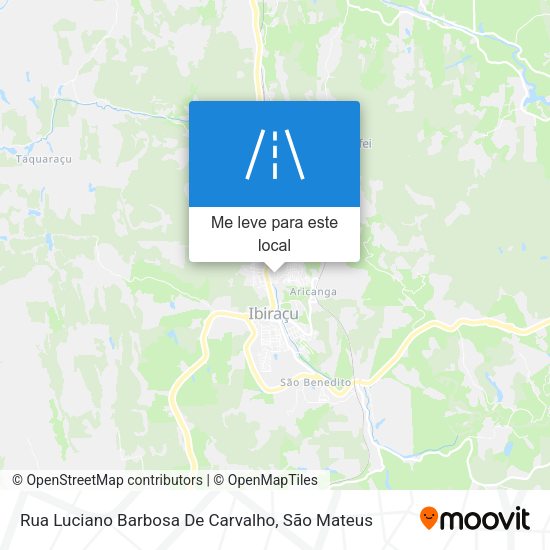 Rua Luciano Barbosa De Carvalho mapa