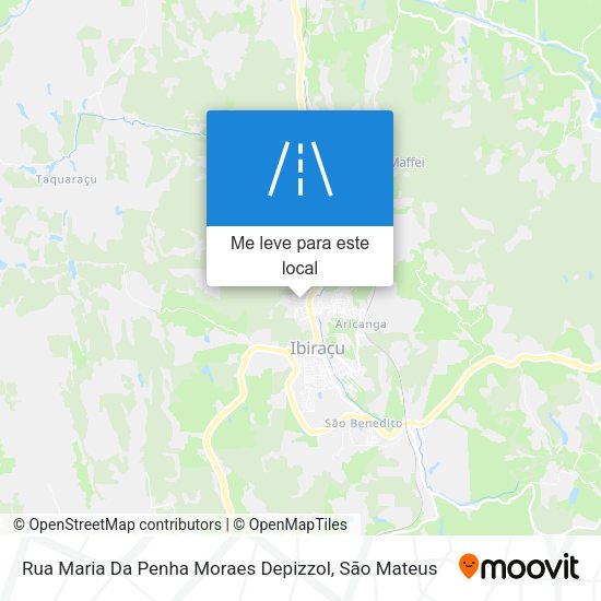 Rua Maria Da Penha Moraes Depizzol mapa