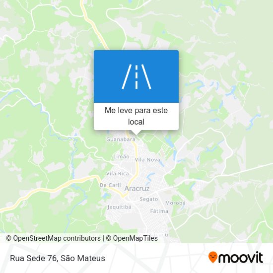 Rua Sede 76 mapa